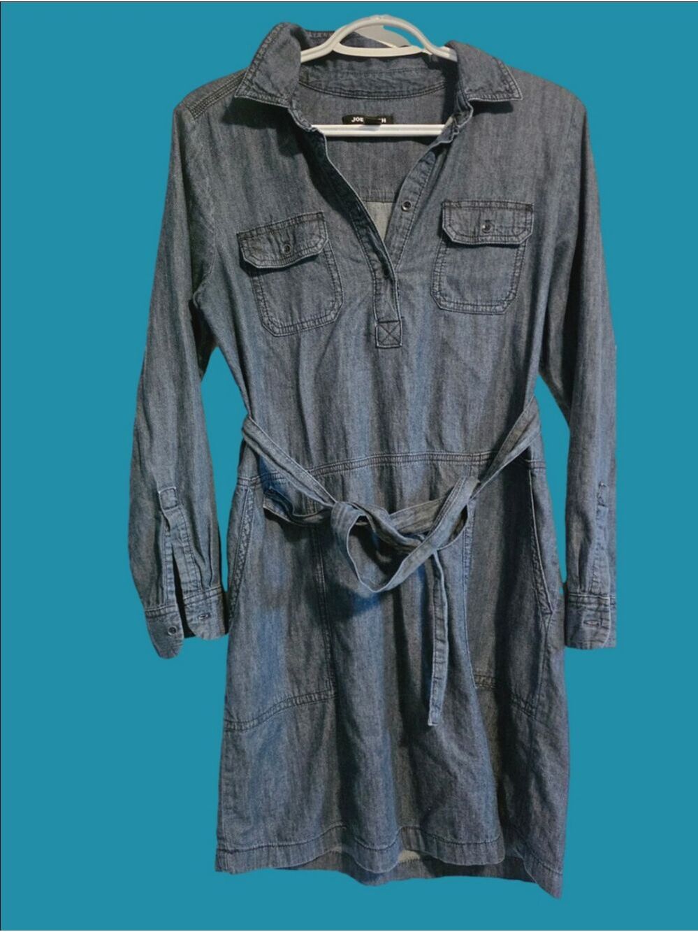 4/$67 Deal! Joe Fresh Blue Denim Dress